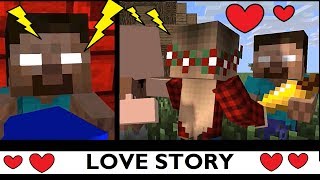 Monster School : Herobrine's Life (Sad but very touching story) - Best Minecraft Animation