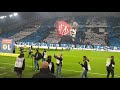 OM Lyon 2019 tifos géant  incroyable a voir
