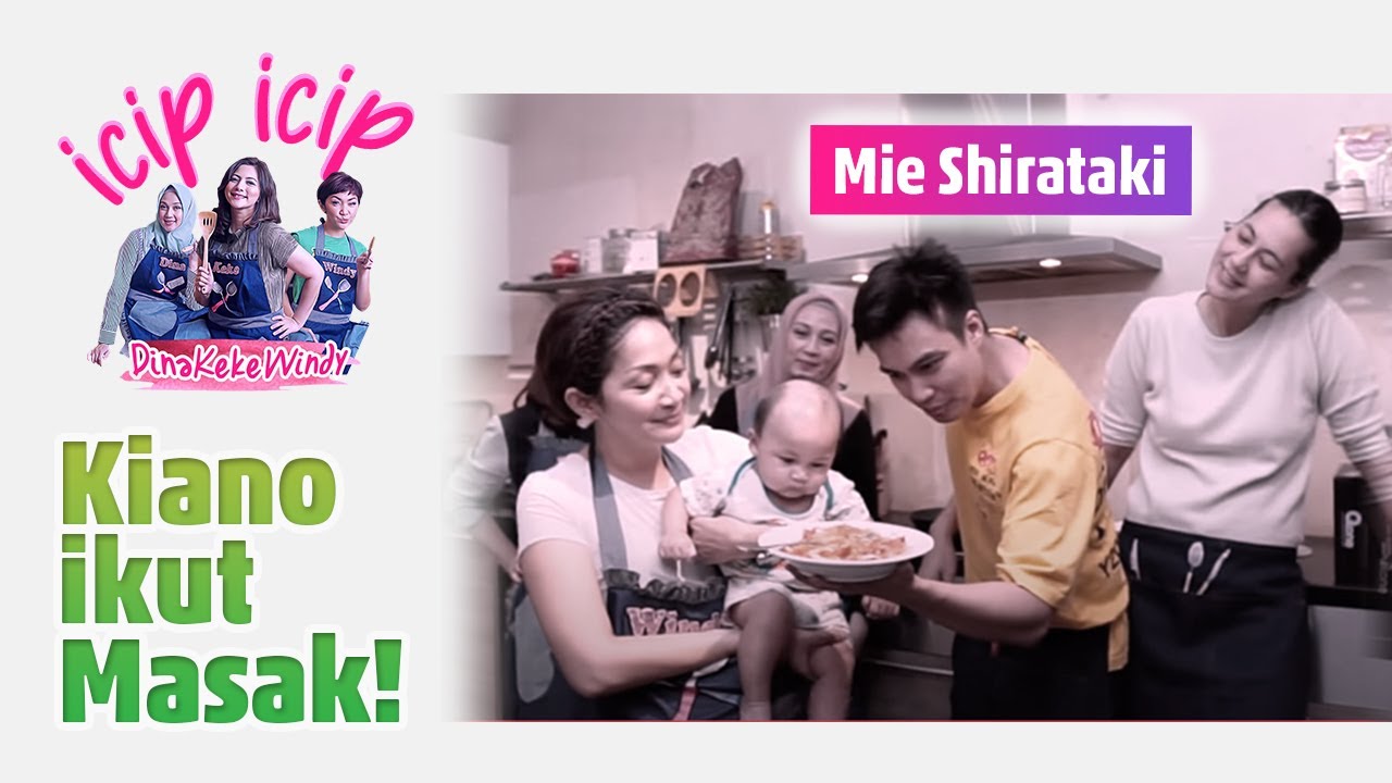 MAIN KERUMAH BAPAU, DIMASAKIN MIE SHIRATAKI COMBRANG SAMA KIANO