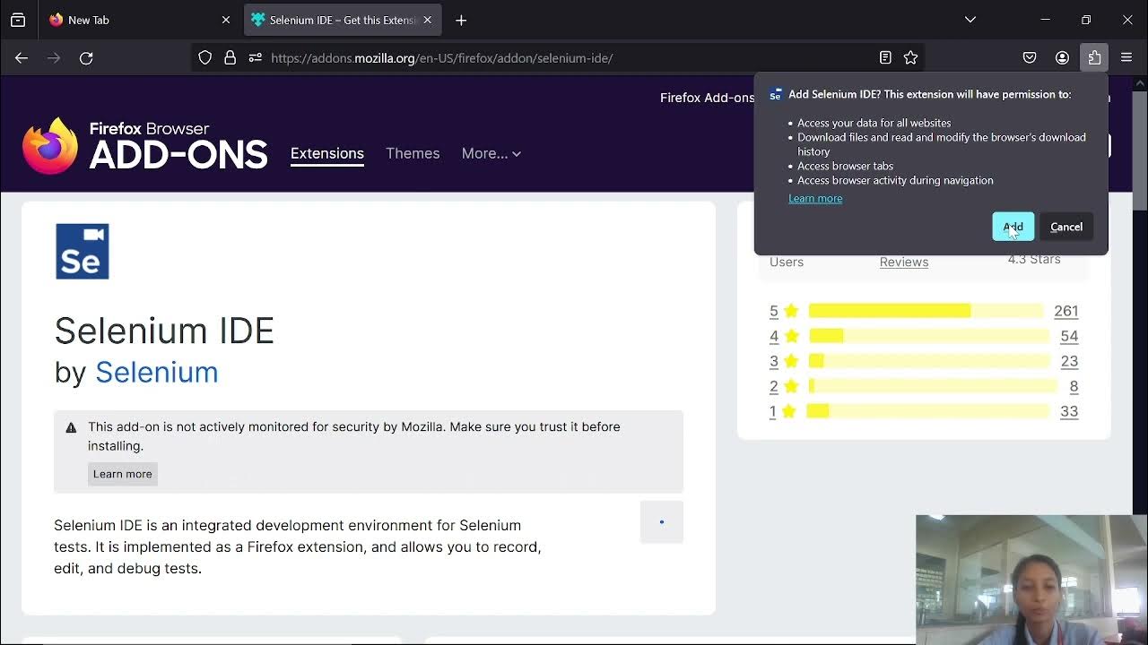 How to install Selenium IDE - YouTube