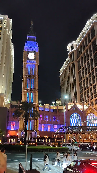 The beauty of Londoner Macau  during night time #shortvideo #youtubeshorts #shorts #viralshort