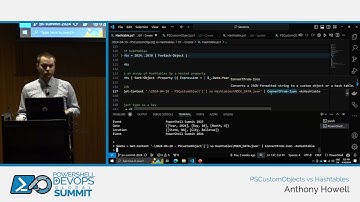 PSCustomObject vs Hashtables by Anthony Howell