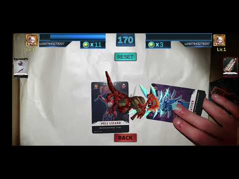 Vanchcard AR TCG: lets try this for the first time