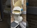 Chairlift service work and maintenance #babyboomers #dmv #accessibility #safety # elevator