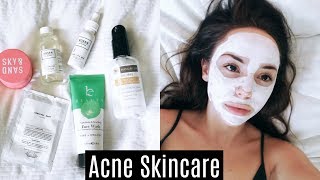 Skincare Routine For Acne/Oily Skin ♡