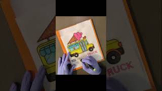 Color with me!! @bubblyimages On The Go Transportation Coloring Book!