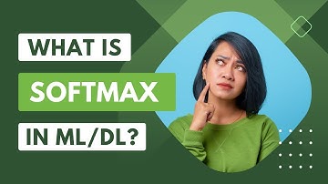 What is SoftMax function in Machine Learning? How to calculate it?