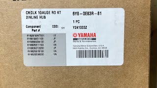 Yamaha tachometer install 6Y8-8350T-22-00 RPM/Troll computer #boat #yamaha#outboard motor #fishing