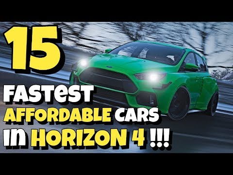 the-15-fastest-*affordable*-cars-in-forza-horizon-4!!