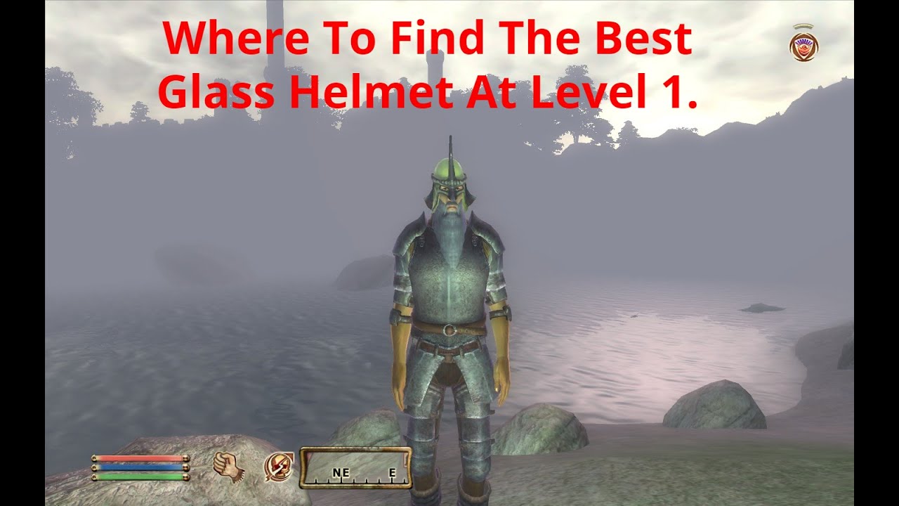 How To Find Best Glass Helmet at level 1 TES Oblivion YouTube