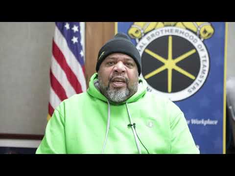 Dwayne Flagg on Being a Teamster - video from Teamster