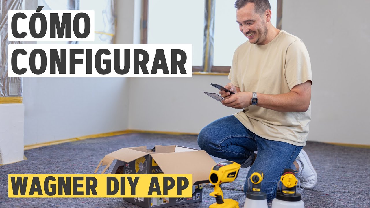 Aplicación WAGNER DIY: configuración y selección del dispositivo