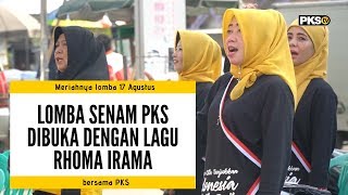Lomba Senam PKS Dibuka dengan Lagu Rhoma Irama