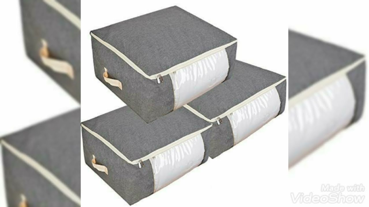 أقوى مشاريع السكاي ..منظم تخزين الملابس والأفرشة بطريقة مبسطة.housse de vetements forme valise