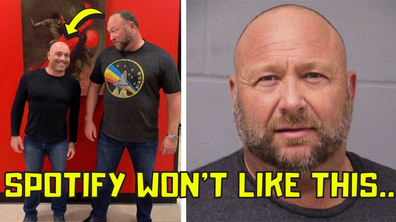 10 INSANE Alex Jones Moments on the Joe Rogan Experience Podcast | #JRE is in Trouble with #Spotify!