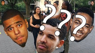 DRAKE vs J COLE VS KENDRICK LAMAR?? We ask NEW YORK CITY: Who's the best!!??