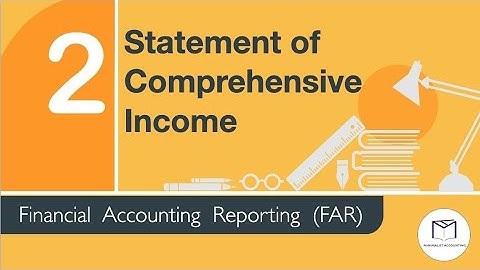 Statement of Comprehensive Income with Examples