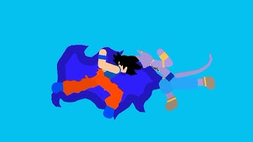 The Worst Animation I have made- Ultra Instinct Goku VS Beerus- Stick Nodes