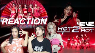 ติ่งไปเรื่อยพารีแอค 4EVE - Hot 2 Hot ( Dance Version ) MV l Reaction