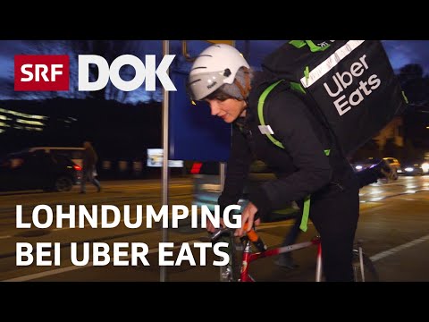 Kurier für Uber Eats – Tiefer Lohn und hohes Risiko | Reportage | SRF Dok