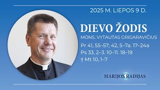Dievo žodis – Mons. Vytautas Grigaravičius