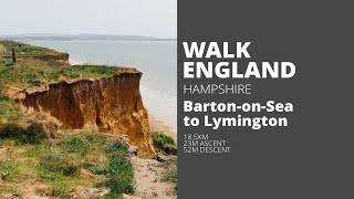 Walk England Barton-On-Sea To Lymington Timelapse Swcwalks, Swcwalk62