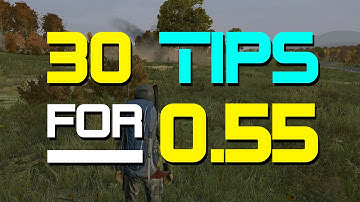 [VERY OLD]30 Tips For #DayZ 0.55