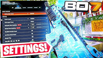 NEW BO7 AIM SETTINGS ARE SUPER STICKY! 🎮 (Black Ops 7 Best Settings) Best Controller Settings