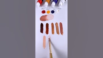 Mixing Different Skin Tone Colors