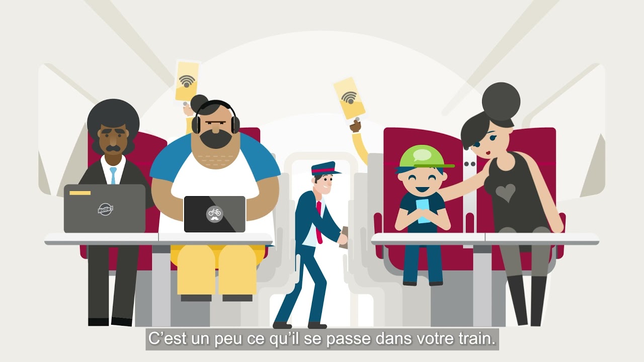 Tous connectés ! A bord de TGV INOUI