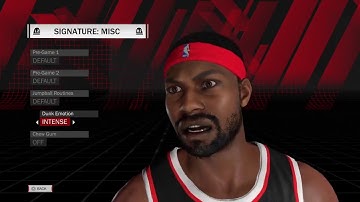 NBA 2k18 Josh Smith Tutorial [with Tendencies and Hot Zones]