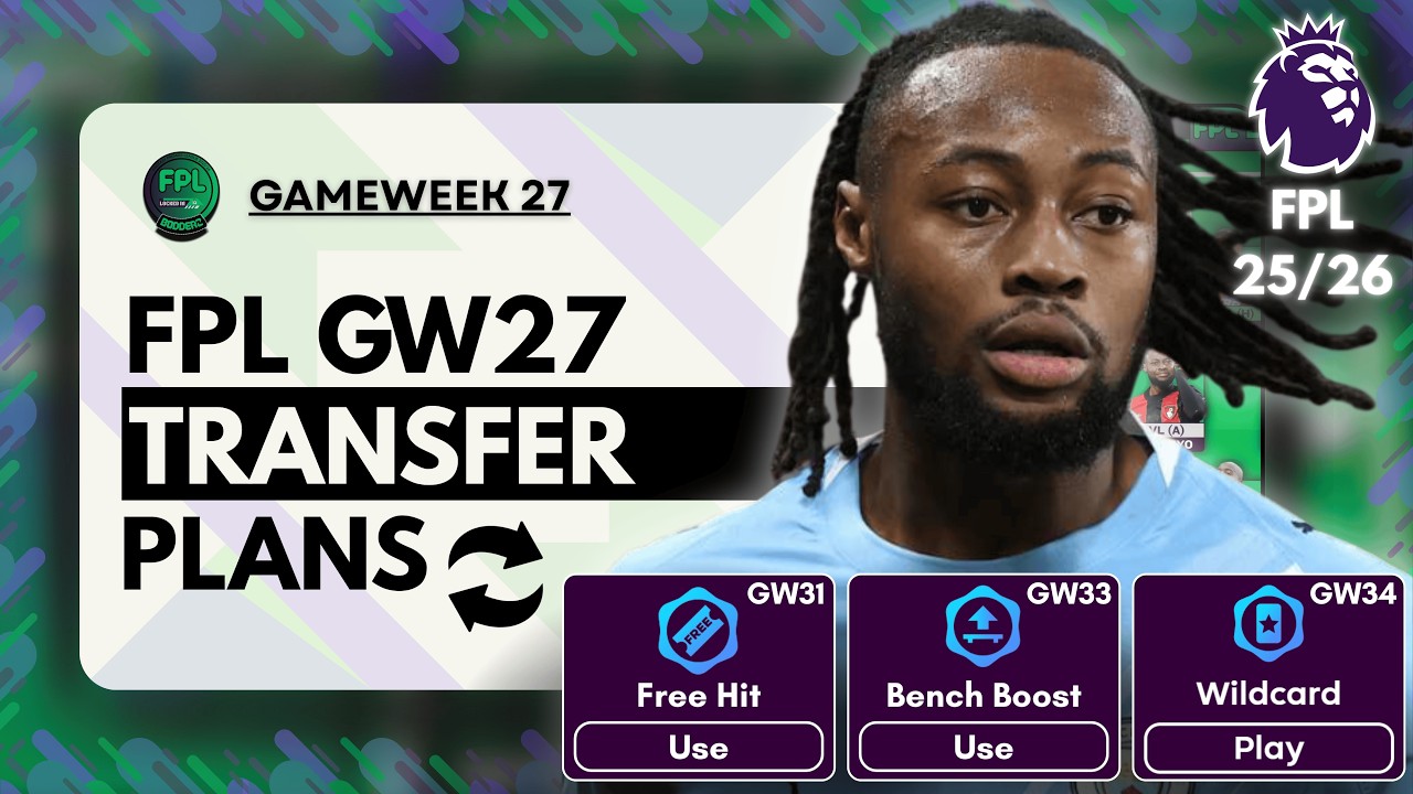 MY NEW CHIP STRATEGY!🍟 - FPL GAMEWEEK 27 TRANSFER PLANS | FPL 25/26