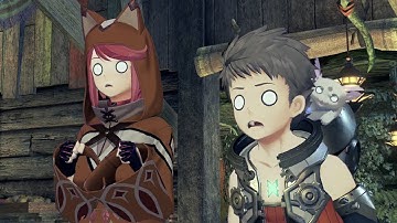 Xenoblade Chronicles 2 1.5 - Wakey-wakey, Poppi! Cutscene with New Outfits
