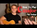 BEST WAY to play C MAJOR chord on guitar