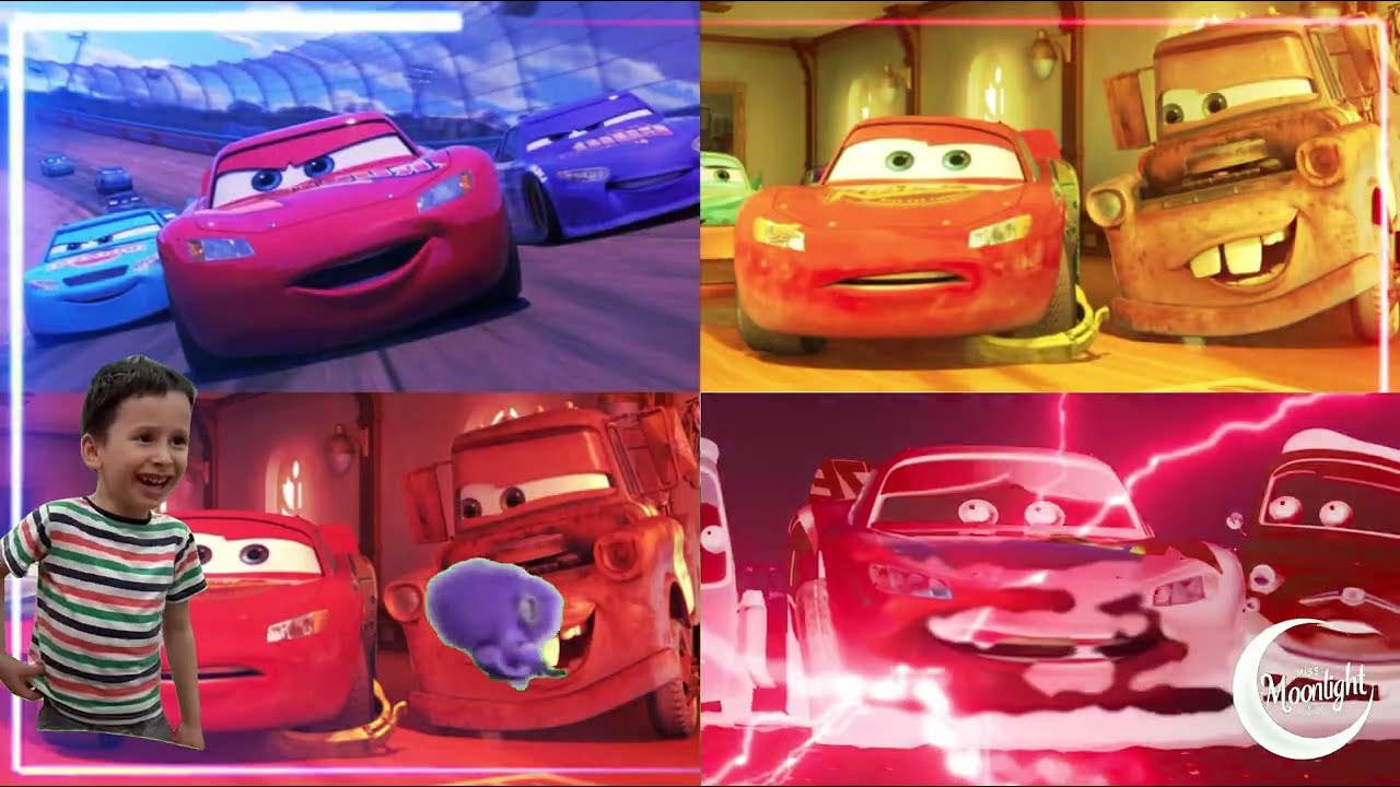 McQueen Monster Fight🎶Coffin Dance and Cover Song#mcqueen #cartoon #battle #youtube #car #subscribe 