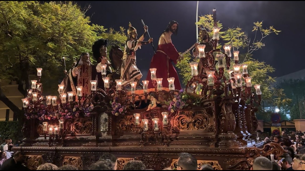 [4K] ENTRADA Jesús de la Esperanza (La Milagrosa) 2024 - AM. Redención - Sábado de Pasión Sevilla