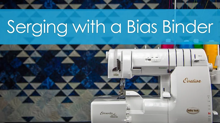 Serging with a Bias Binder | Serger Technique