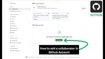 How to Add a Collaborator on GitHub | How 2 People Can Work on 1 Project in a GitHub Repository
