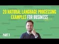 20 Natural Language Processing Examples For Business - PART 3