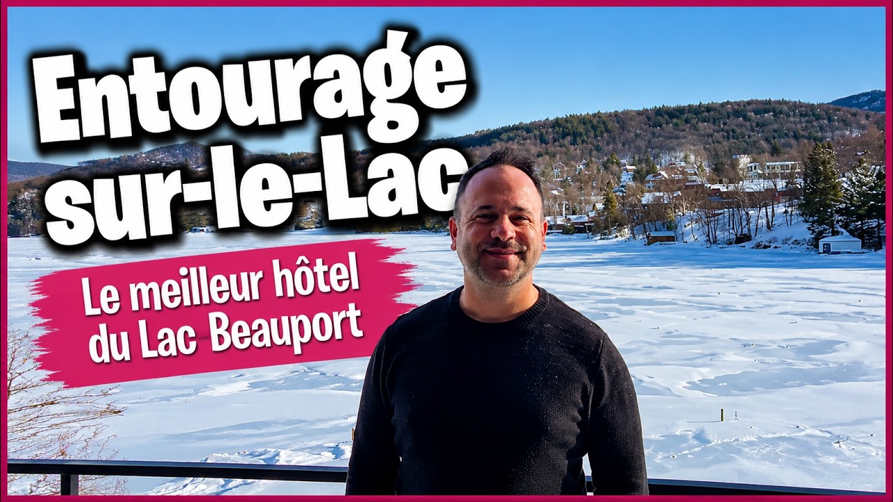 Entourage sur-le-Lac : hôtel au Lac-Beauport près de Québec et restaurant L'îlot Repère gourmand