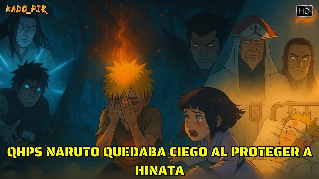 QHPS Naruto quedaba ciego al proteger a Hinata