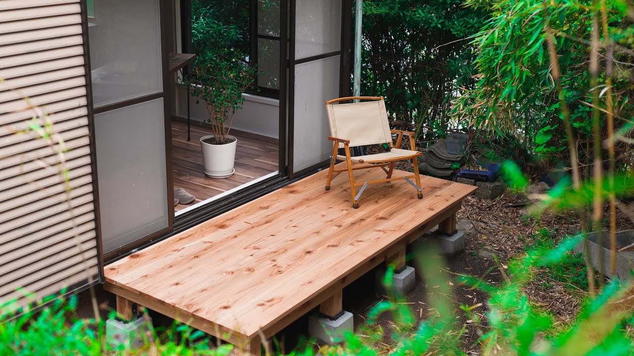 素人が2万円台でウッドデッキを作ってみた【総集編】DIY YouTube