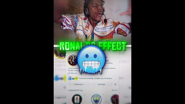 Ronaldo Follows IShowSpeed On Instagram ❤️‍🩹