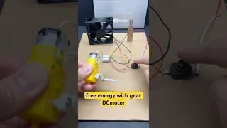 free energy with gear dcmotor| #motorbuilding #dcmotor #shorts #tech #diy