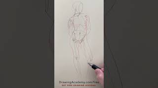 How to draw female figures #figurativedrawing #figuredrawing