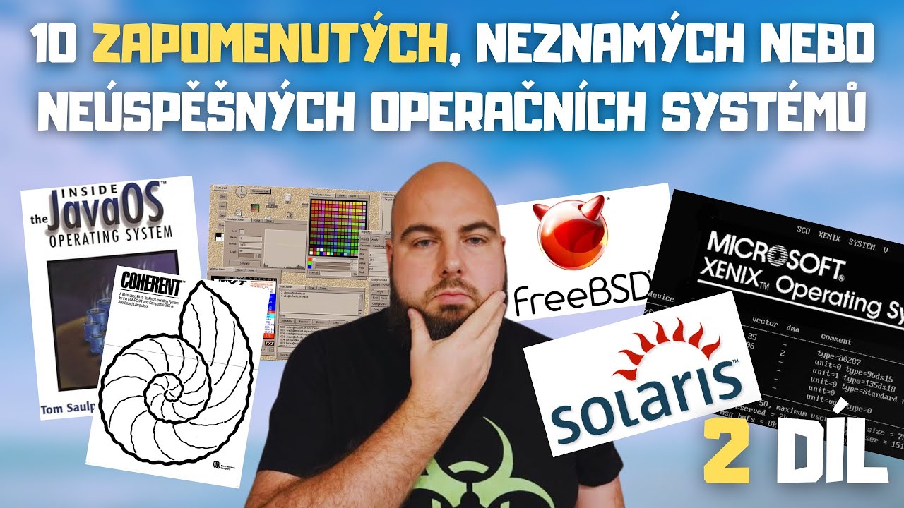 10 Zapomenutých, neznámých nebo neúspěšných operačních systémů 2DÍL