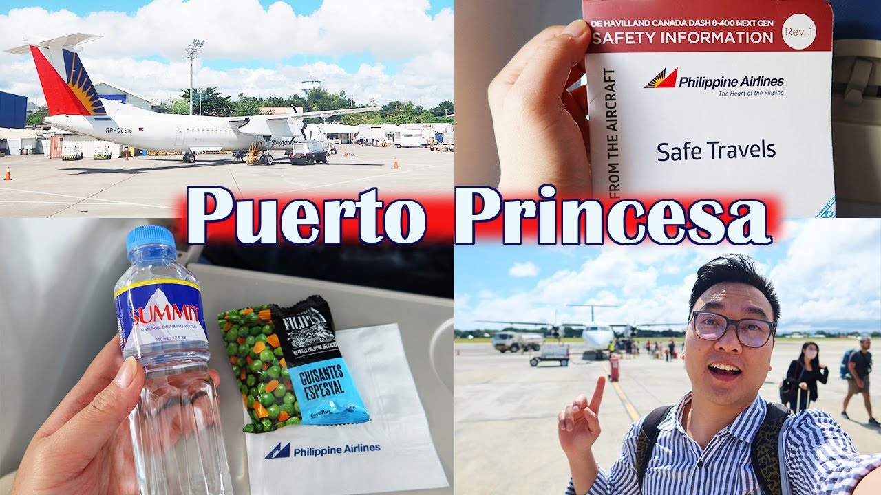 FIRST TIME FLYING with Propeller Plane ✈️ 🇵🇭 Philippine Airlines Cebu to Puerto Princesa (Palawan)