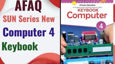 Afaq Sun Series Computer 4 Keybook