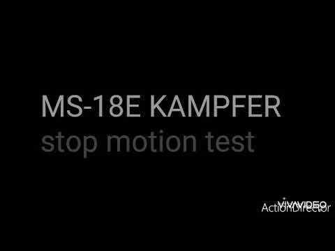 Kampfer stop motion test