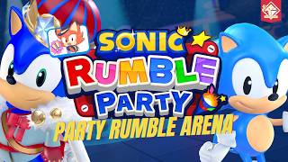SONIC RUMBLE PARTY - PARTY BATTLE ARENA | WIN 600 RED STAR RINGS [ Hazco Fox I VPlayers ]